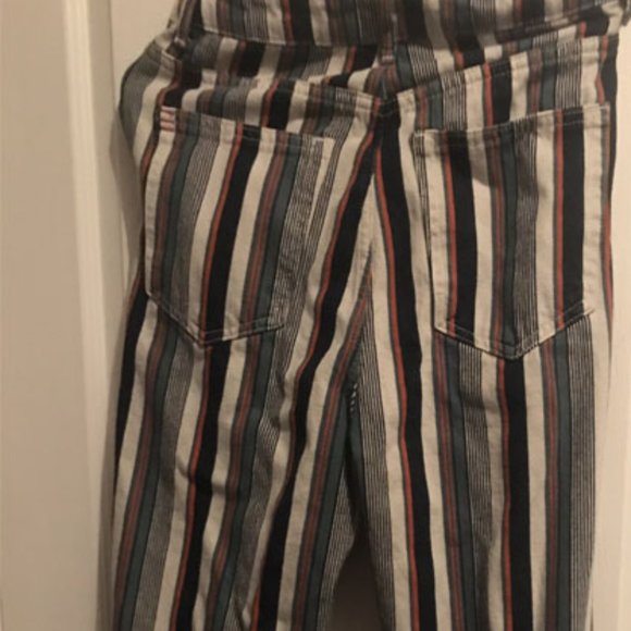 Striped Vintage "Mom Jeans" - Picture 1 of 3